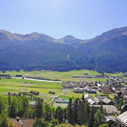 Building land plot on a panoramic and very sunny slope