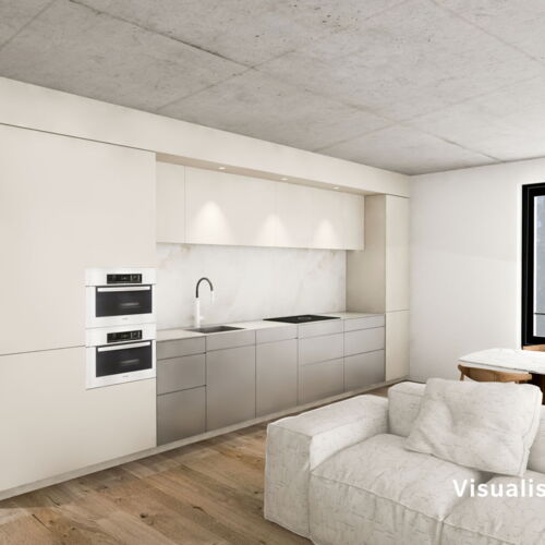 Neubau - moderne und helle 3.5-Zimmer-Dachwohnung mit Loggia für Ortsansässige